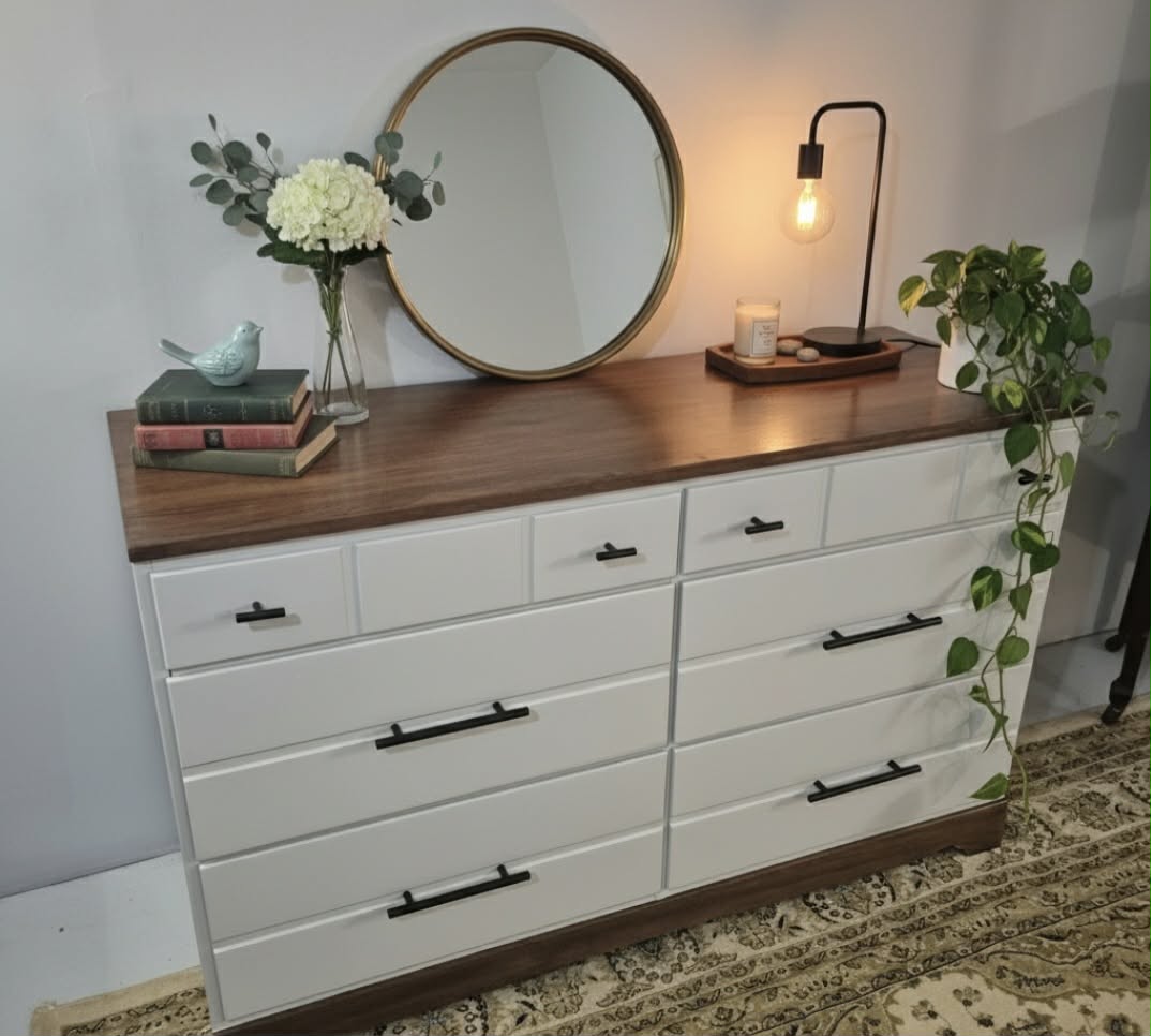 Chest of drawers after