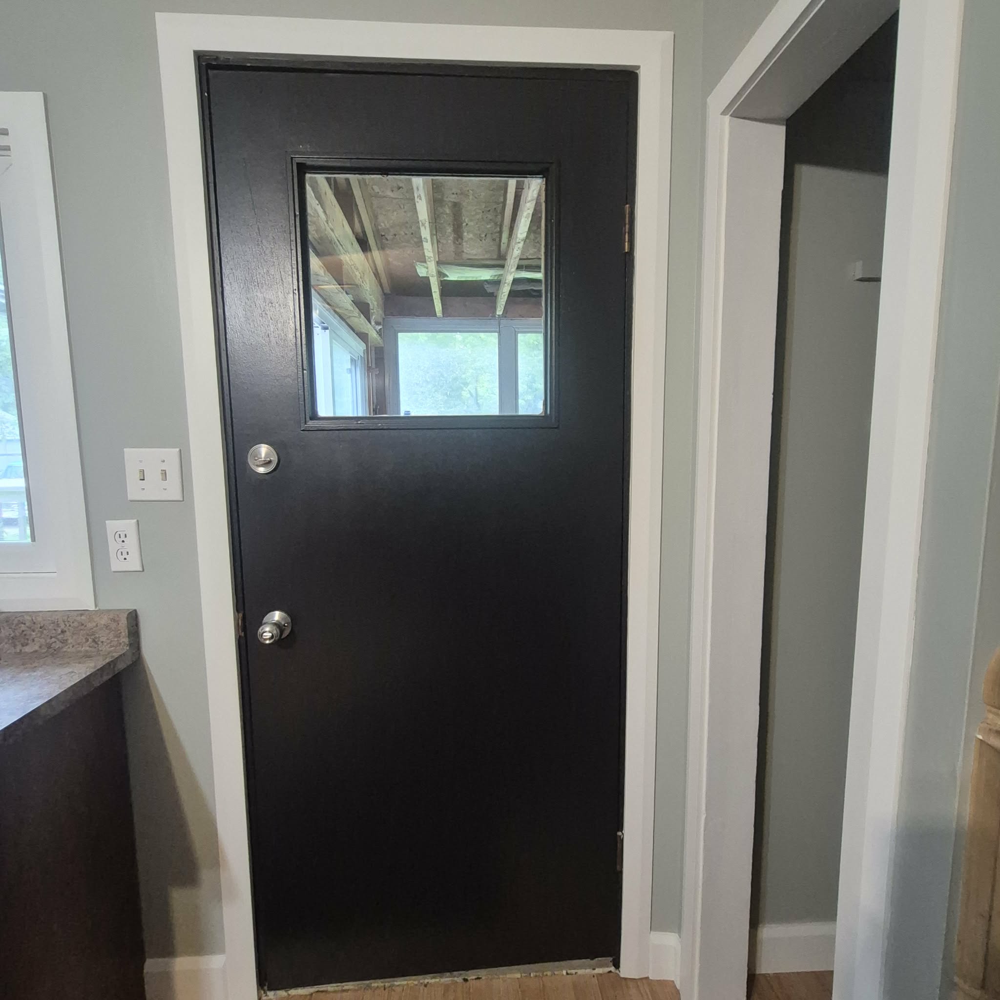 Door after restoration
